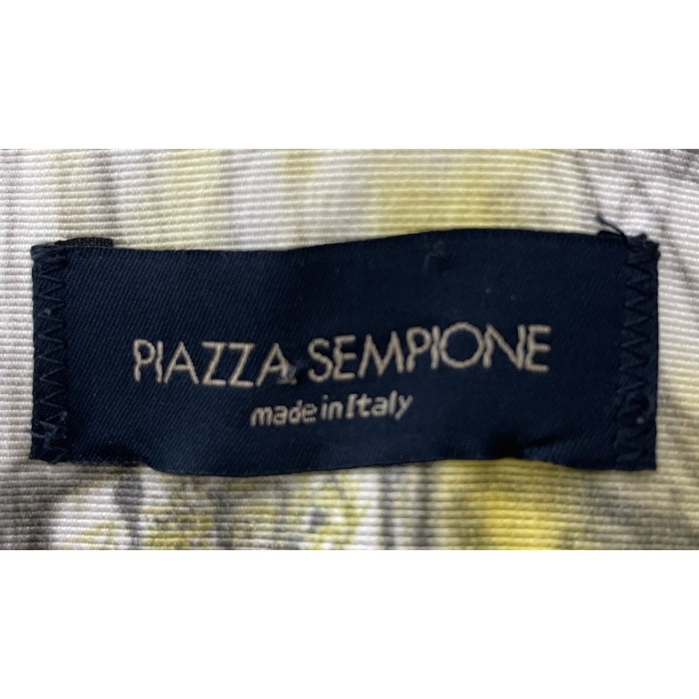 PIAZZA SEMPIONE SCREEN PRINT COTTON BLEND KNEE LENTH SHIFT DRESS Size 44 US 10 - Picture 5 of 6